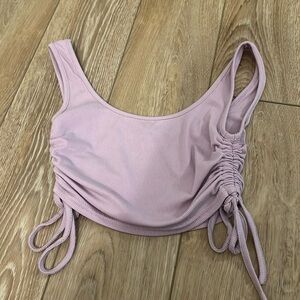 Lavender crop top